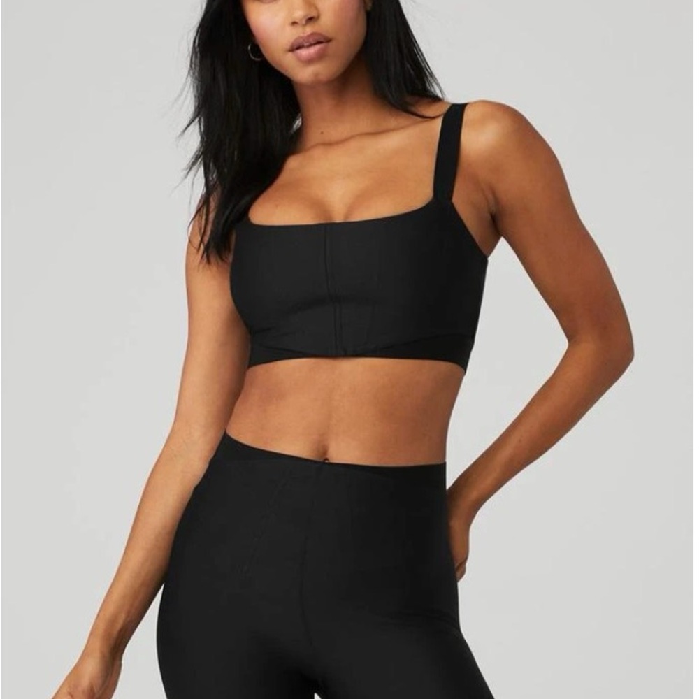 Alo Yoga Airlift High-Waist 7/8 Corset Legging and Bra Set sz S